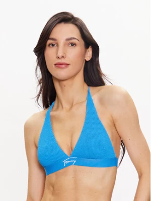 Tommy Jeans Góra od bikini UW0UW04489 Niebieski