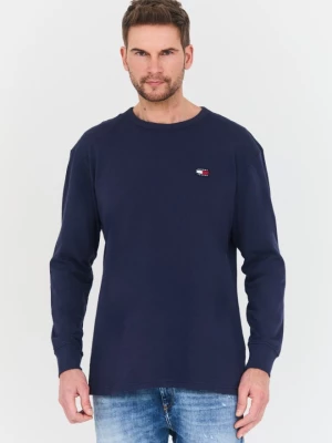 TOMMY JEANS Granatowy longsleeve