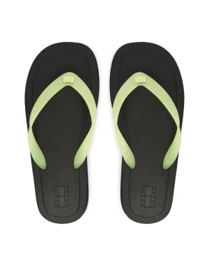 Tommy Jeans Japonki Tjw Cleated Jelly Summer Sandal EN0EN02954 Zielony