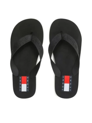 Tommy Jeans Japonki Tjw Flag Eva Beach Sandal EN0EN02194 Czarny