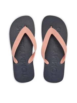 Tommy Jeans Japonki Tjw Logo Flip Flop EN0EN02447 Różowy