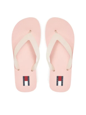 Tommy Jeans Japonki Tjw Logo Flip Flop EN0EN02447 Różowy