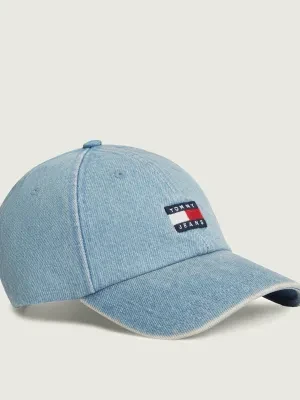 Tommy Jeans Jeansowa bejsbolówka