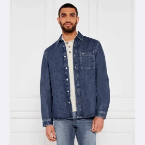 Tommy Jeans Jeansowa koszula | Regular Fit