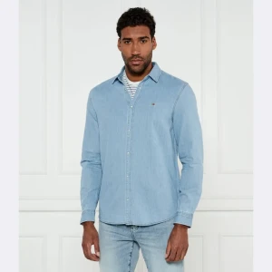 Tommy Jeans Jeansowa koszula | Regular Fit