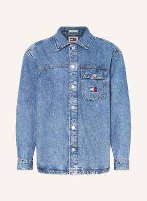 Tommy Jeans Jeansowa Koszula Wierzchnia blau