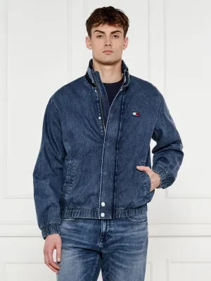 Tommy Jeans Jeansowa kurtka bomber CHAMBRAY | Regular Fit