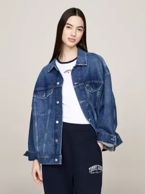 Tommy Jeans Jeansowa kurtka daisy | Oversize fit