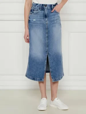 Tommy Jeans Jeansowa spódnica CLAIRE