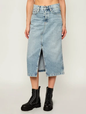 Tommy Jeans Jeansowa spódnica CLAIRE