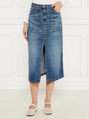 Tommy Jeans Jeansowa spódnica CLAIRE
