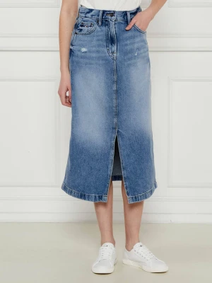 Tommy Jeans Jeansowa spódnica CLAIRE