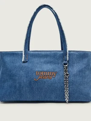 Tommy Jeans Jeansowa torebka na ramię