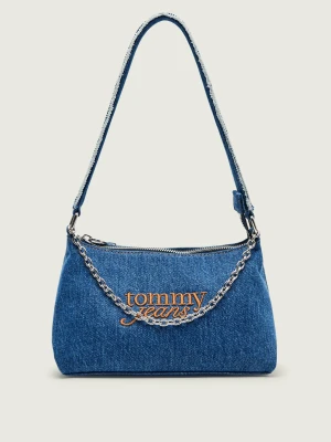 Tommy Jeans Jeansowa torebka na ramię
