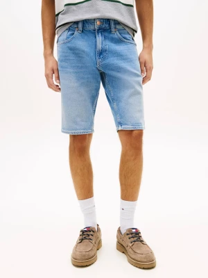 Tommy Jeans Jeansowe szorty Ronnie | Slim Fit niebieski