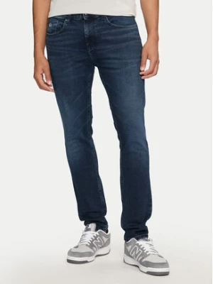 Tommy Jeans Jeansy Austin DM0DM19306 Granatowy Slim Fit