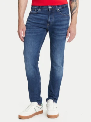 Tommy Jeans Jeansy Austin DM0DM21891 Granatowy Slim Fit