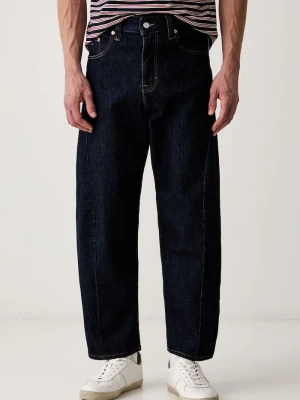 Tommy Jeans jeansy barrel męskie granatowy