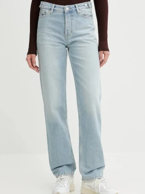 Tommy Jeans jeansy bawełniane damskie high waist DW0DW22154
