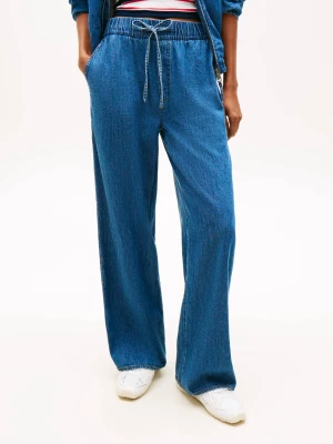 Tommy Jeans Jeansy CHAMBRAY | Loose fit niebieski