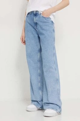 Tommy Jeans jeansy Claire damskie kolor niebieski DW0DW17585