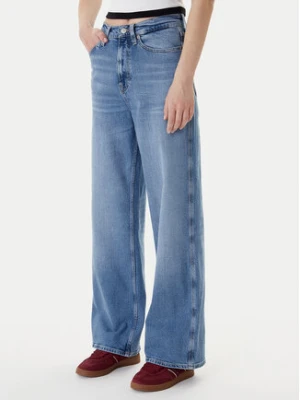 Tommy Jeans Jeansy Claire DW0DW21985 Niebieski Wide Leg