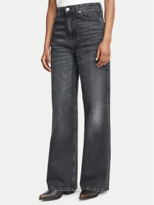 Tommy Jeans Jeansy Claire DW0DW23499 Czarny Wide Leg