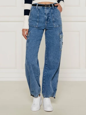 Tommy Jeans Jeansy Claire | Relaxed fit niebieski