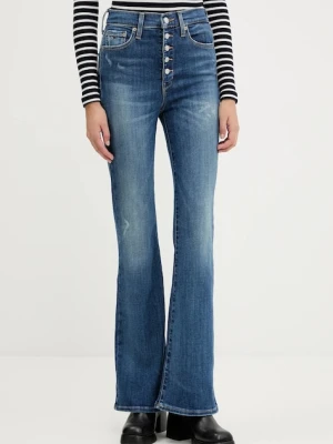 Tommy Jeans jeansy damskie high waist DW0DW21380