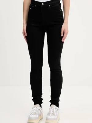 Tommy Jeans jeansy damskie kolor czarny DW0DW19936