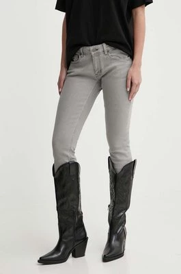 Tommy Jeans jeansy damskie kolor szary DW0DW17582
