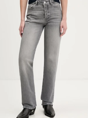 Tommy Jeans jeansy damskie kolor szary DW0DW22424