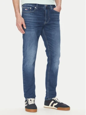 Tommy Jeans Jeansy DM0DM21032 Niebieski Tapered Fit