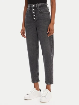 Tommy Jeans Jeansy DW0DW21373 Szary Mom Fit