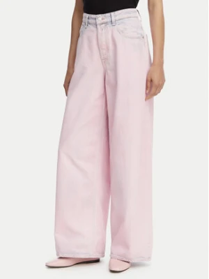 Tommy Jeans Jeansy DW0DW22372 Różowy Loose Fit