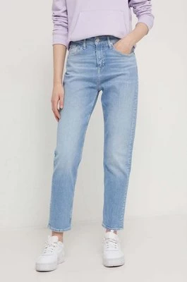 Tommy Jeans jeansy Izzie damskie kolor niebieski DW0DW17603