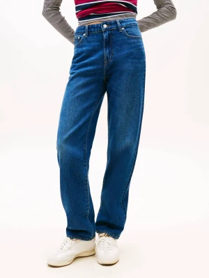 Tommy Jeans Jeansy KIRA | Straight fit | mid rise niebieski