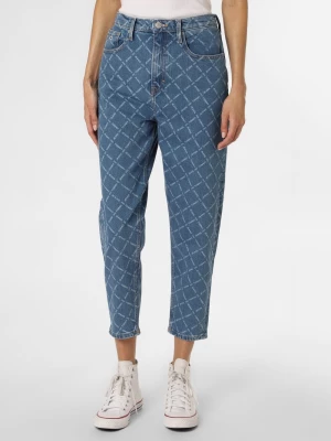 Tommy Jeans Jeansy Kobiety Bawełna niebieski wzorzysty,