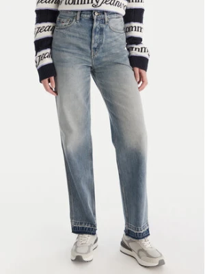 Tommy Jeans Jeansy Layla DW0DW20480 Niebieski Straight Fit