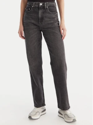 Tommy Jeans Jeansy Layla DW0DW20646 Czarny Straight Fit