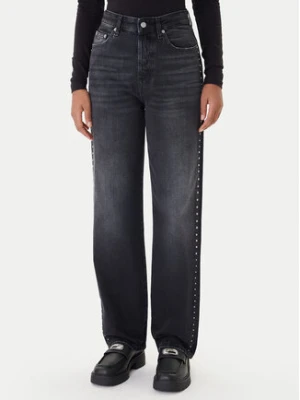 Tommy Jeans Jeansy Layla DW0DW21515 Czarny Straight Fit
