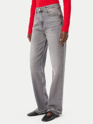 Tommy Jeans Jeansy Layla DW0DW23191 Szary Straight Fit
