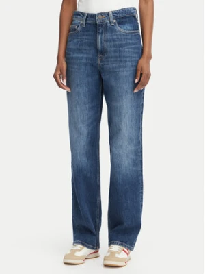 Tommy Jeans Jeansy Layla High Rise DW0DW23157 Niebieski Straight Leg