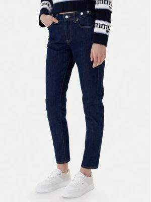 Tommy Jeans Jeansy Lucy DW0DW22432 Granatowy Slim Fit