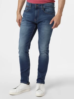Tommy Jeans Jeansy Mężczyźni Bawełna niebieski jednolity,
