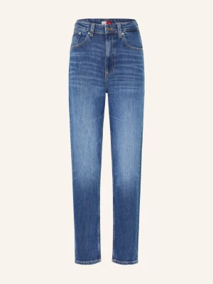 Tommy Jeans Jeansy Mom Z Lat 90. Mom High Tapered blau 1BK Denim Dark