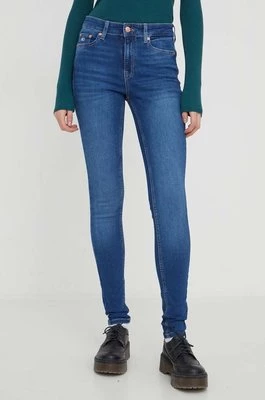 Tommy Jeans jeansy Nora damskie kolor niebieski DW0DW17164