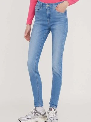 Tommy Jeans jeansy Nora damskie kolor niebieski DW0DW17159