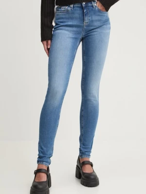 Tommy Jeans jeansy Nora damskie kolor niebieski DW0DW19255