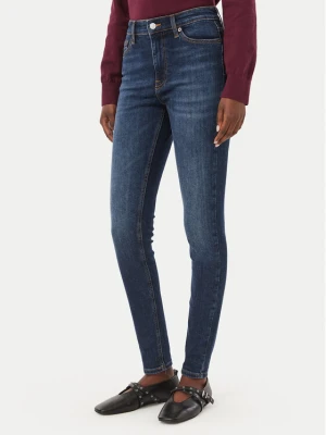 Tommy Jeans Jeansy Nora DW0DW23192 Granatowy Skinny Fit